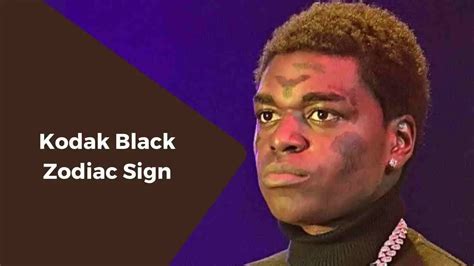 what is kodak black zodiac sign|Astrology and natal chart of Kodak Black, born on 1997/06/11